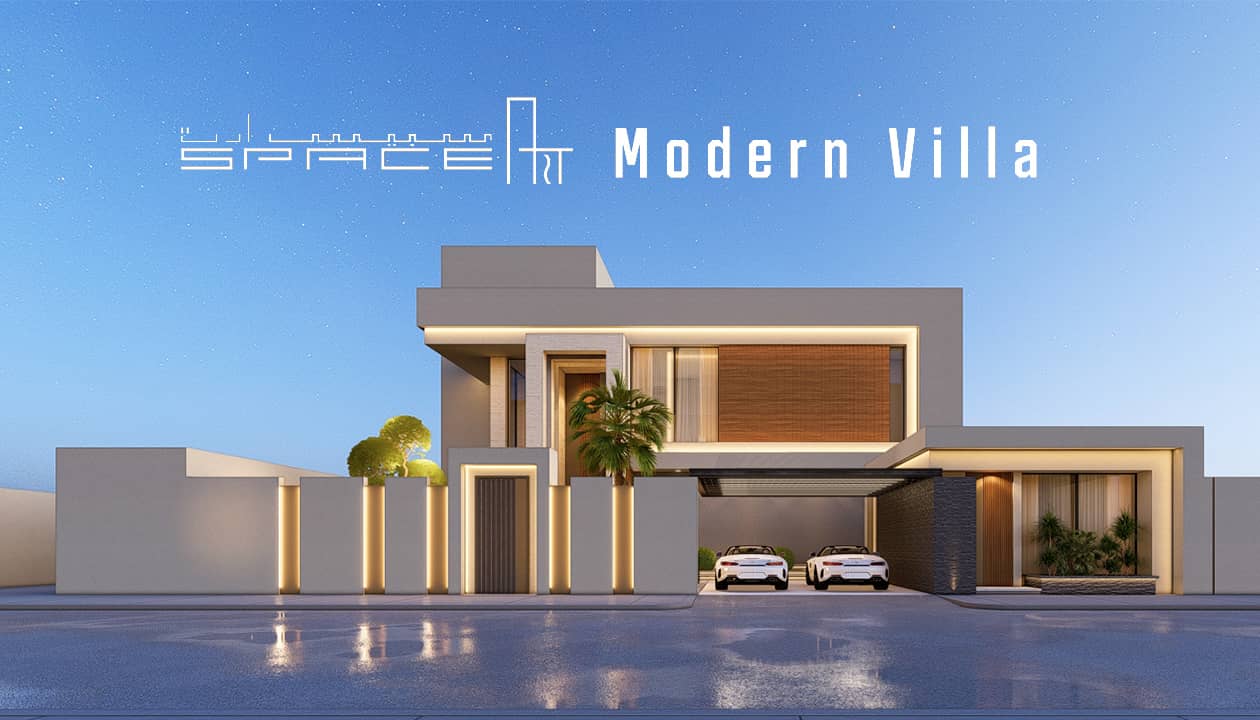 villa (001) by Space Art Qatar | Interior Design & Architecture Company in Doha