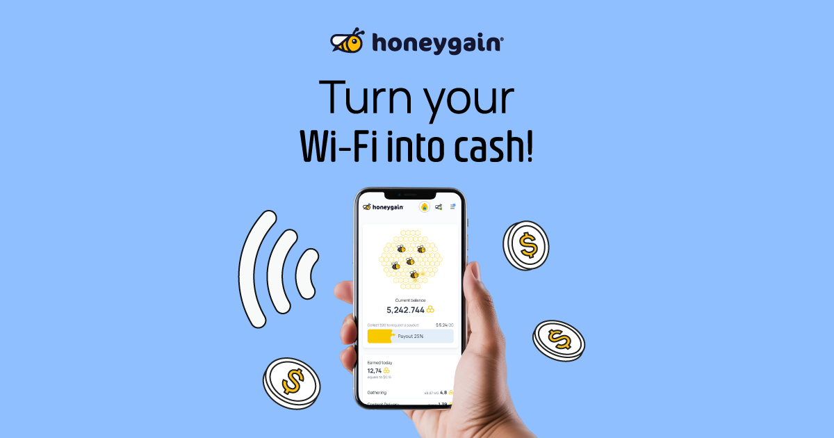 Passive Income – Effortlessly | Honeygain